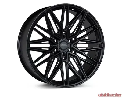Vossen HF6-5 Wheel 22x12 6x139.7 -44 Ultra Deep Satin Black - HF6-5-2G35
