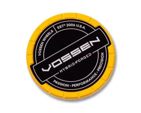 Vossen Hybrid Forged Billet Sport Cap Set For CV/VF/HF Series Large Canary Yellow