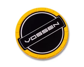 Vossen Classic Billet Sport Cap Set For CV/VF/HF Series Small Canary Yellow