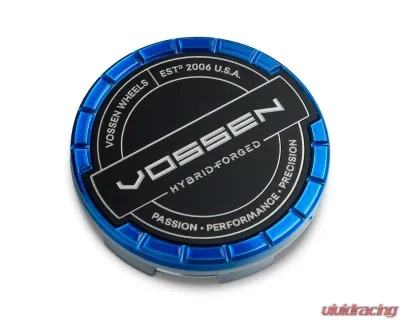 Vossen Hybrid Forged Billet Sport Cap Set For CV/VF/HF Series Small Fountain Blue - CAP-BSC-SM-HF-BL