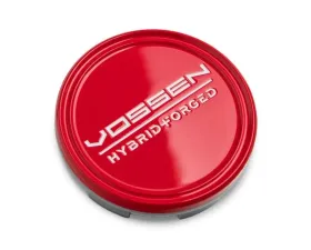 Vossen Hybrid Forged Optional Center Cap Gloss Red/White 63mm