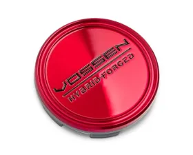 Vossen Hybrid Forged Optional Center Cap Transparent Red/Black 63mm