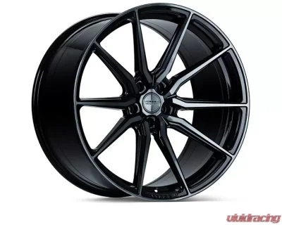 Vossen HF-3 Wheel 20X9 5X120 35mm Flat Double Tinted Gloss Black - HF3-0B01