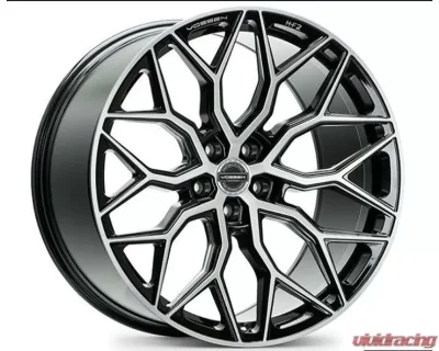 Vossen HF-2 Wheel 20X10.5 5X120 42mm Deep Brushed Gloss Black - HF2-0B08