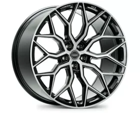 Vossen HF-2 Wheel 20X10.5 5X112 45mm Deep Brushed Gloss Black