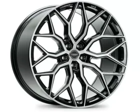 Vossen HF-2 Wheel 20X9 5X114.3 38mm Flat Brushed Gloss Black