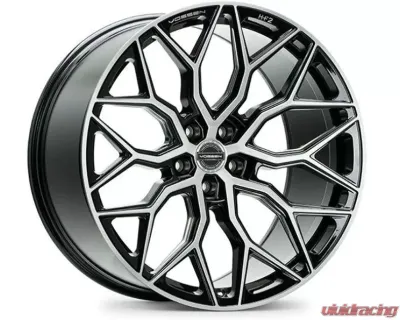 Vossen HF-2 Wheel 19X10 12-58mm Custom Blank Deep Raw - HF2-19X100+12-D