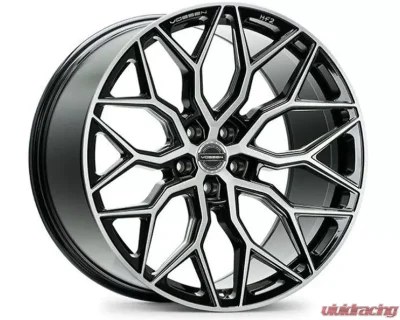 Vossen HF-2 Wheel 21X10.5 5X112 30mm Deep Brushed Gloss Black - HF2-1M34