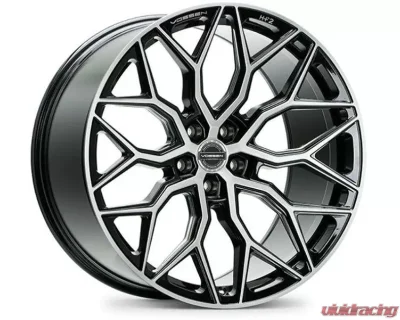 Vossen HF-2 Wheel 21X10.5 5X112 42mm Deep Brushed Gloss Black - HF2-1M37