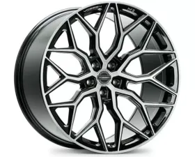 Vossen HF-2 Wheel 22X12 5X120 25mm Super Deep Brushed Gloss Black