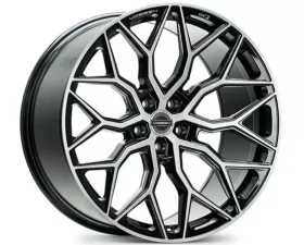 Vossen HF-2 Wheel 22X9 5X112 32mm Flat Brushed Gloss Black