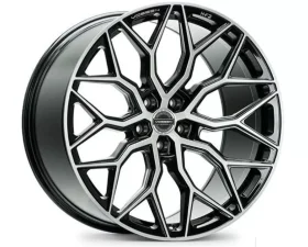 Vossen HF-2 Wheel 19X8.5 5X112 45mm Flat Brushed Gloss Black