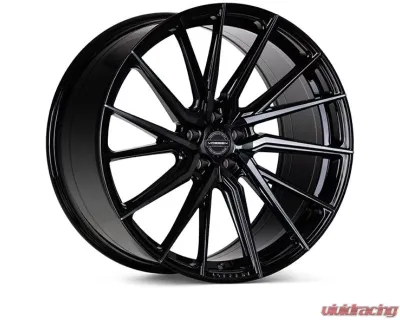 Vossen HF-4T Wheel 20X10 5X112 50mm Deep Tinted Gloss Black Multi-Spoke - HF4T-0M14-L