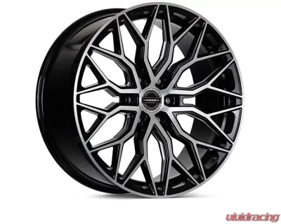 Vossen HF6-3 Wheel 20X9.5 6X135 15mm Deep Brushed Gloss Black - HF63-0F02