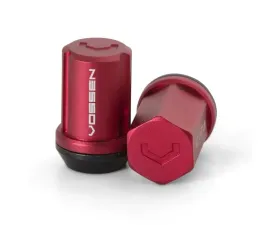 Vossen Lug Nuts 12x1.5 35mm Set of 4 Red