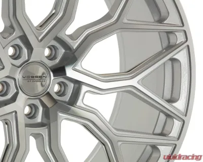 Vossen HF-2 Wheel 24x10 5x120 32mm Deep Silver Polished - HF2-4B63