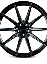 Vossen HF-3 Wheel 20x10 5x127 | 5x5 -18mm Super Deep Gloss Black                                     - HF3-0W03 - Image 2