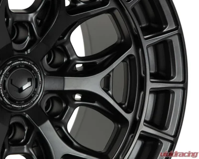 Vossen HFX-1 Wheel 18x9 6x139.7 0mm Super Deep Satin Black - HFX1-8G81