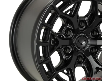 Vossen HFX-1 Wheel 18x9 6x139.7 0mm Super Deep Satin Black - HFX1-8G81