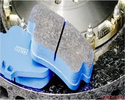 Endless Rear Brake Pads W007 ZR1 Carbon Ceramic Rotor Upgrade Nissan GTR 2009-2021 - RCP134W007