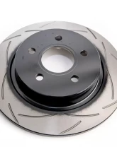 DBA Slotted Street T2 Series Front Brake Rotor Honda Civic FD2-R 2007+                                     - 2518S - Image 2