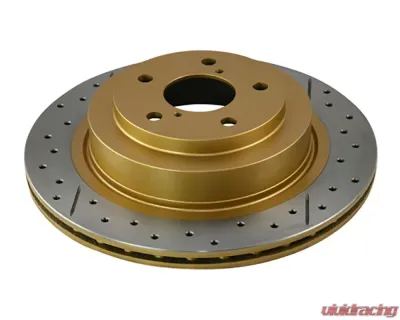 DBA Rear Drilled & Slotted Street Series Brake Rotor Subaru BRZ | Scion FR-S Limited & Premium (US Spec) 2012-2017 - 2663X-10