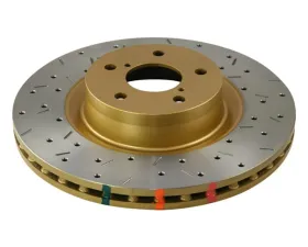 DBA 4000 Series Drilled & Slotted Rear Brake Rotor Ford Mustang Cobra | Bullitt | Mach1 1994-2004