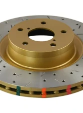 DBA Front Slotted & Cross Drilled 4000 XS Series Brake Rotor Toyota Land Cruiser 1983-1989                                     - 4151XS - Image 2