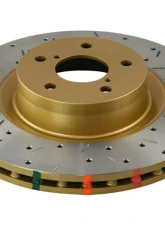 DBA 4000 Series Drilled & Slotted Front Brake Rotor Acura RSX (Type S) | Honda Civic Si 2.0L 2002-2007                                     - 42500XS - Image 2