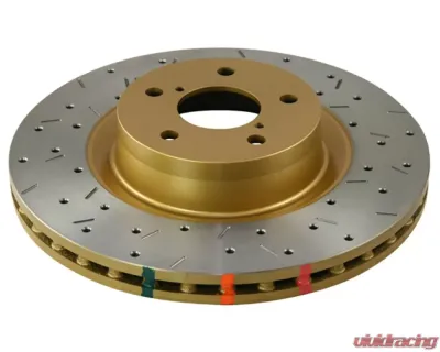 DBA 4000 Series Std Suspension / Sport Suspension Drilled & Slotted Rear Brake Rotor Mazda RX-8 2003-2010 - 42551XS