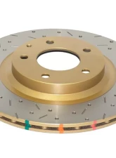 DBA 4000 Series Std Suspension / Sport Suspension Drilled & Slotted Rear Brake Rotor Mazda RX-8 2003-2010                                     - 42551XS - Image 2