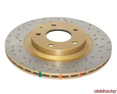 DBA 4000 Series Std Suspension / Sport Suspension Drilled & Slotted Rear Brake Rotor Mazda RX-8 2003-2010 - 42551XS