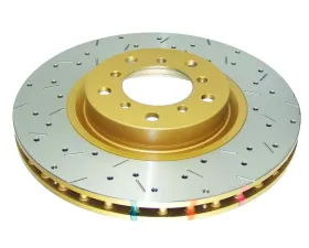 DBA 4000 Series Drilled & Slotted Front Brake Rotor BMW M3 E46 (w/325mm rotor) 2001-2007