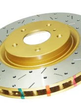 DBA 4000 Series Drilled & Slotted Front Brake Rotor BMW M3 E46 (w/325mm rotor) 2001-2007                                     - 42850XS - Image 2