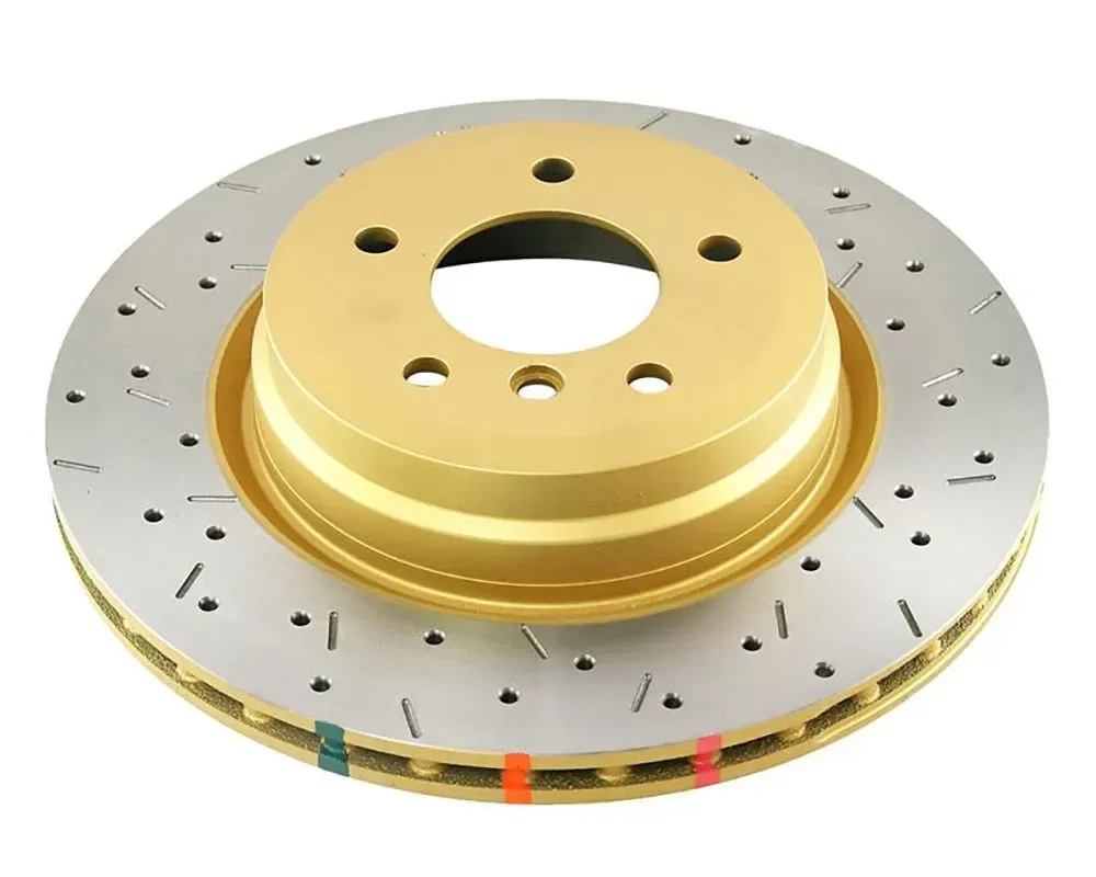 DBA 4000 Series Drilled & Slotted Rear Brake Rotor BMW 335d/335i E90/91/92 2006+ - 42859XS