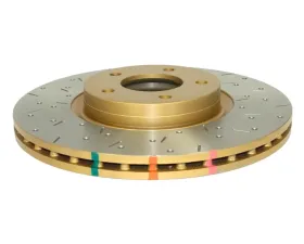 DBA 4000 Series Drilled & Slotted Front Brake Rotor MazdaSpeed3 2006-2013