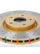 DBA 4000 Series Drilled & Slotted Front Brake Rotor Chevrolet Corvette C6 w/Z51 pkg 2005-2012                                     - 42990XS - Image 2