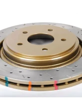DBA 4000 Series Drilled & Slotted Rear Brake Rotor Chevrolet Corvette C6 w/Z51 pkg 2005-2012                                     - 42991XS - Image 2