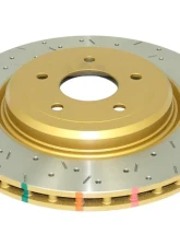DBA 4000 Series Drilled & Slotted Rear Brake Rotor Chevrolet Corvette C6 w/Z06 pkg 2005-2012                                     - 42993XS - Image 2