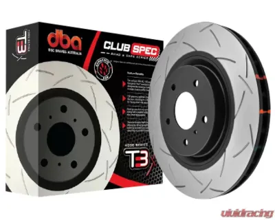DBA 4000 Series Slotted Front Rotor Chevrolet Corvette C8 J55 Z51 2020-2024 - 43928S