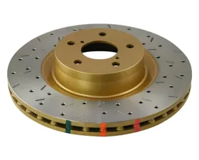 DBA 4000 Series Drilled & Slotted Front Brake Rotor (4 Lug Only) Acura Integra 1990-2001
