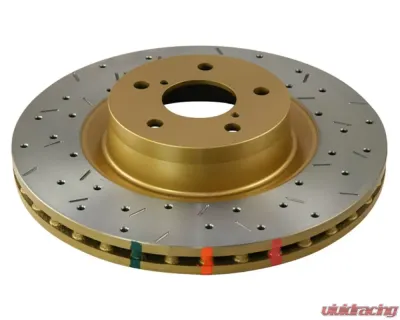 DBA 4000 Series Drilled & Slotted Rear Brake Rotor Honda S2000 2000-2005 - 4483XS