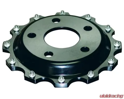 DBA 5000 Series XS Crossdrilled & Slotted Brake Rotor (w/Replacement NAS Nuts KP) Nissan 370Z 2008-2020 - 52314.1XS