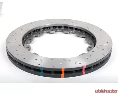 DBA 5000 Series Drilled and Slotted Front Replacement Brake Rotor Chevrolet Corvette Z06 2006-2012 - 52992.1XS