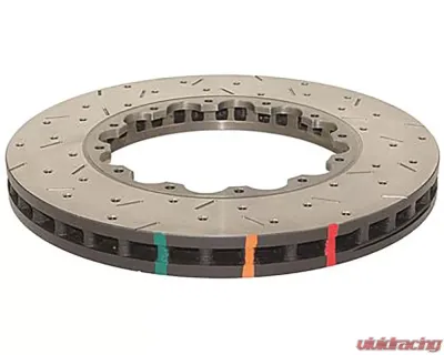 DBA 5000 Series Drilled and Slotted Front Replacement Brake Rotor Chevrolet Corvette Z06 2006-2012 - 52992.1XS