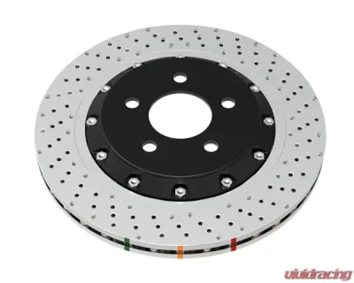 DBA 5000 Series Cross Drilled & Dimpled Brake Rotor Chevrolet Camaro ZL1 (w/ M6 Nuts) 2019+ - 53916.1XD
