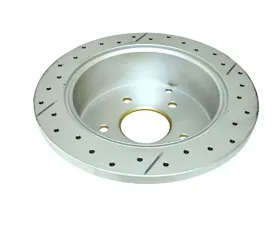 DBA Rear Drilled & Slotted Street Series Brake Rotor Scion tC 2005-2006