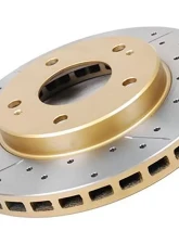 DBA Rear Drilled & Slotted Street Series Brake Rotor Subaru WRX | LGT 2005-2008                                     - 653X - Image 2