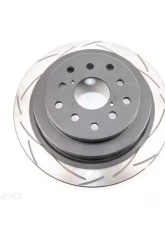 DBA Street Series T2 Rear Slotted Brake Rotor (10 Hole) Subaru WRX STI 2001-2007                                     - 656S-10 - Image 2