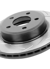 DBA Rear Slotted Street Series Brake Rotor Subaru Outback H6 2.5L/3.0L 2001-2004                                     - 657S - Image 2
